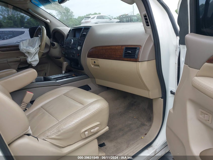 2009 Nissan Armada Le VIN: 5N1AA08C29N606461 Lot: 39631549