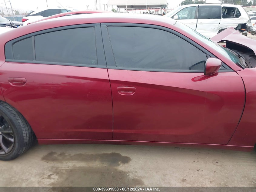 2021 Dodge Charger Sxt Rwd VIN: 2C3CDXBG0MH561373 Lot: 39631553