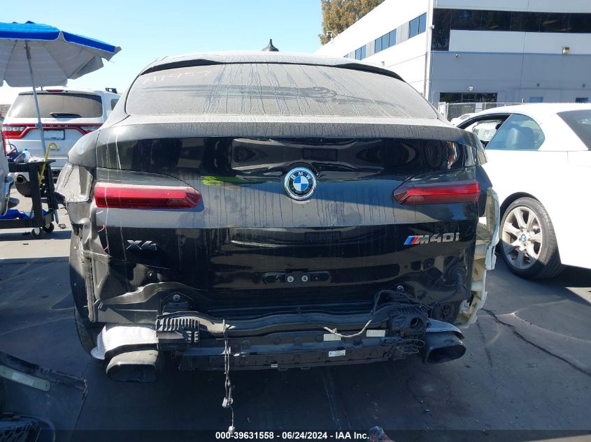 2021 BMW X4 M40I VIN: 5UX2V5C09M9E71182 Lot: 39631558