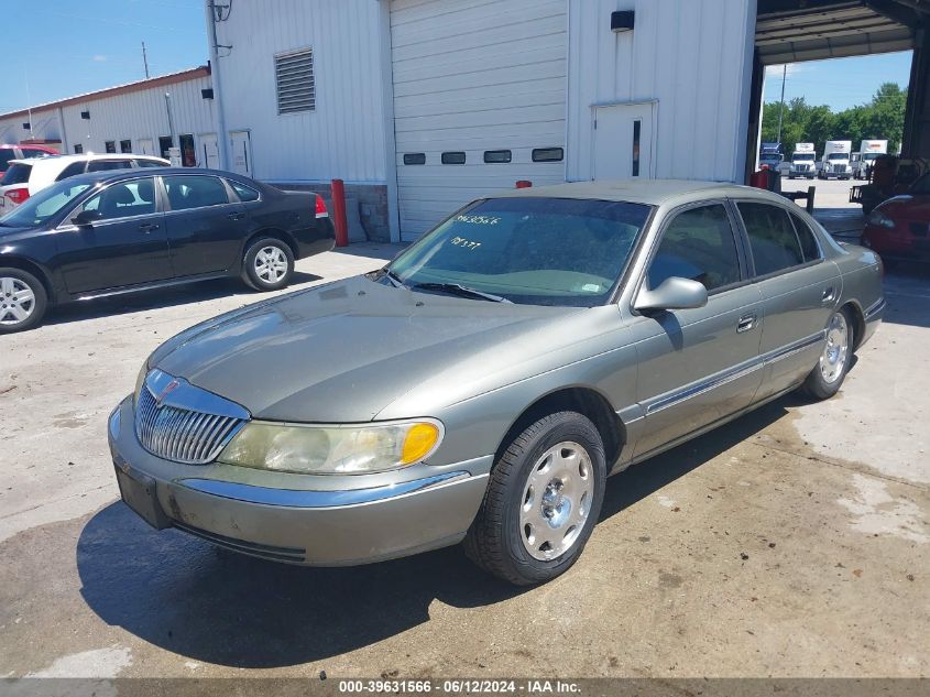 2000 Lincoln Continental VIN: 1LNHM97V1YY889378 Lot: 39631566