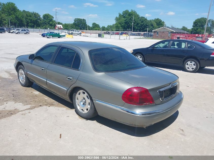 2000 Lincoln Continental VIN: 1LNHM97V1YY889378 Lot: 39631566