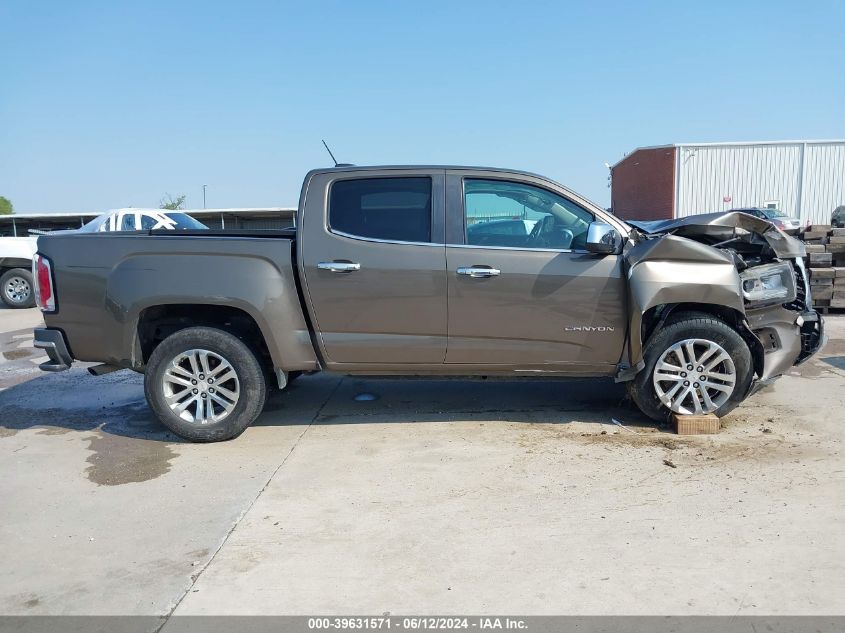 2015 GMC Canyon Slt VIN: 1GTG5CE37F1258331 Lot: 39631571