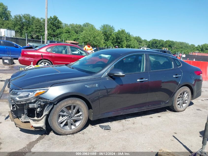 2020 Kia Optima Lx VIN: 5XXGT4L35LG406717 Lot: 39631585