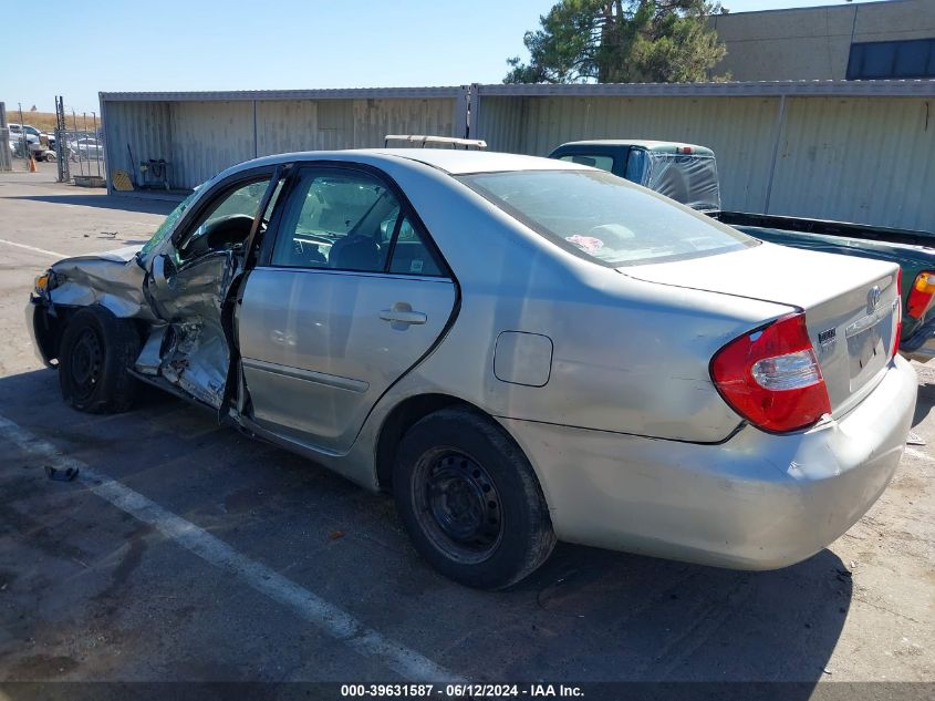 2003 Toyota Camry Le VIN: 4T1BE32K93U162907 Lot: 39631587