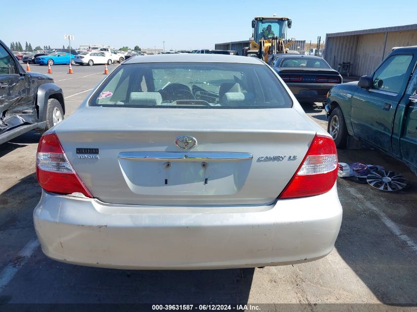2003 Toyota Camry Le VIN: 4T1BE32K93U162907 Lot: 39631587