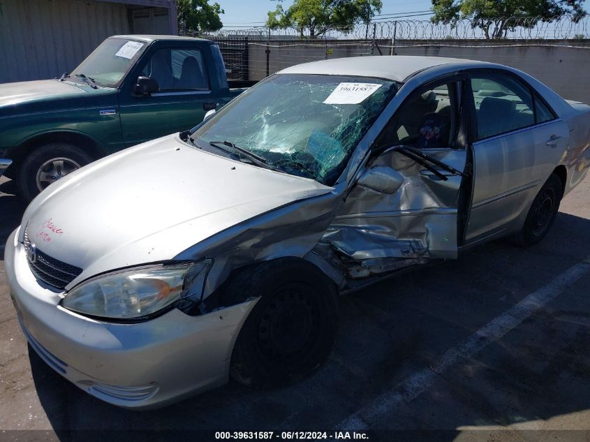 2003 Toyota Camry Le VIN: 4T1BE32K93U162907 Lot: 39631587