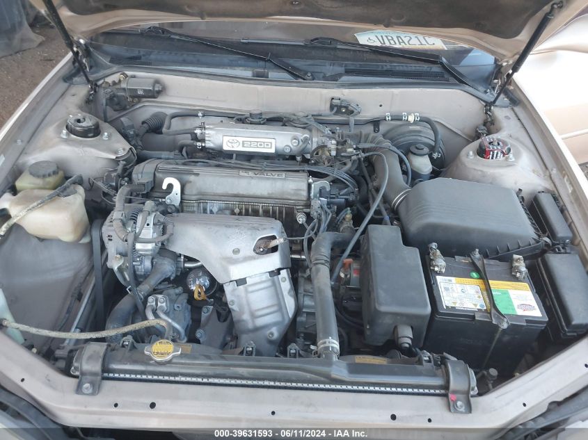 1995 Toyota Camry Le VIN: JT2SK12E9S0316901 Lot: 39631593