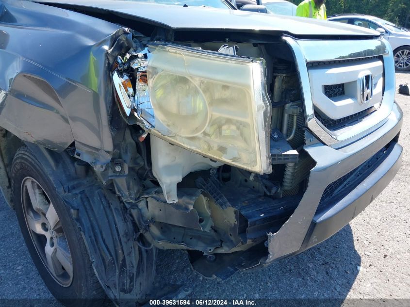 2011 Honda Pilot Ex-L VIN: 5FNYF4H51BB038320 Lot: 39631594