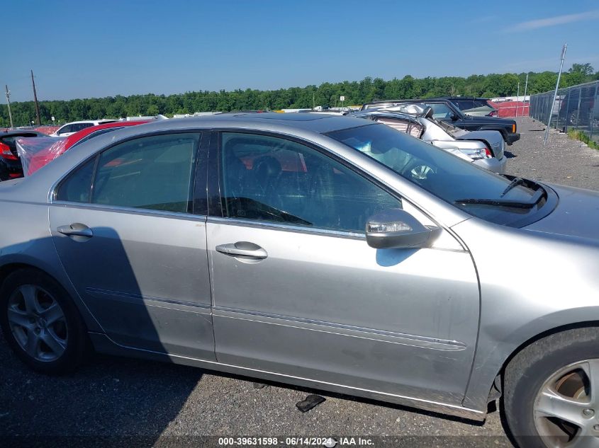 2007 Acura Rl 3.5 VIN: JH4KB165X7C004902 Lot: 39631598