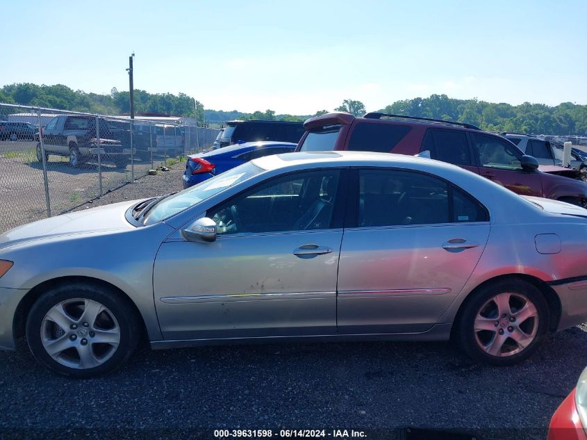 2007 Acura Rl 3.5 VIN: JH4KB165X7C004902 Lot: 39631598