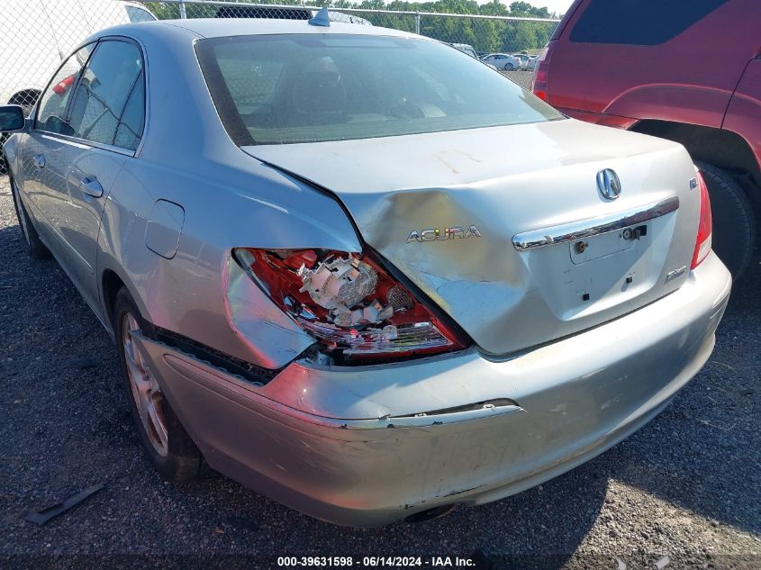 2007 Acura Rl 3.5 VIN: JH4KB165X7C004902 Lot: 39631598