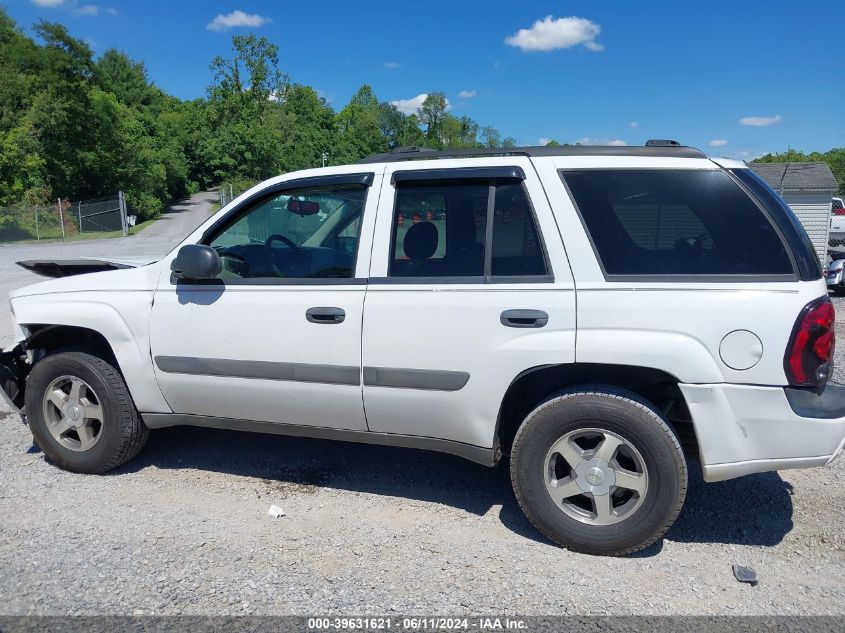2005 Chevrolet Trailblazer Ls VIN: 1GNDT13S252215295 Lot: 39631621