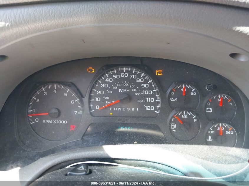 2005 Chevrolet Trailblazer Ls VIN: 1GNDT13S252215295 Lot: 39631621