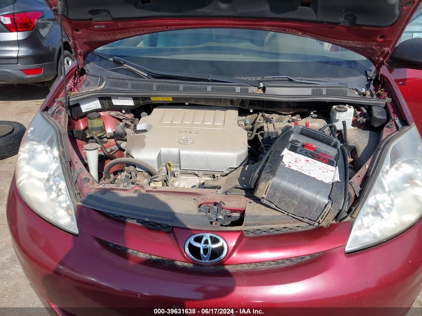 2010 Toyota Sienna Ce VIN: 5TDKK4CC2AS339129 Lot: 39631638