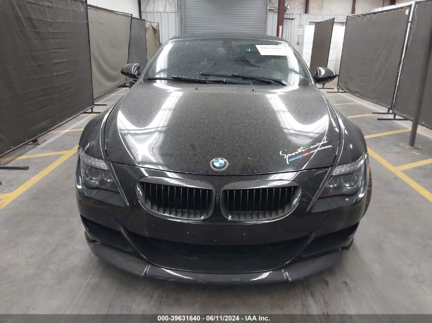 2010 BMW M6 VIN: WBSEK9C5XACY80418 Lot: 39631640