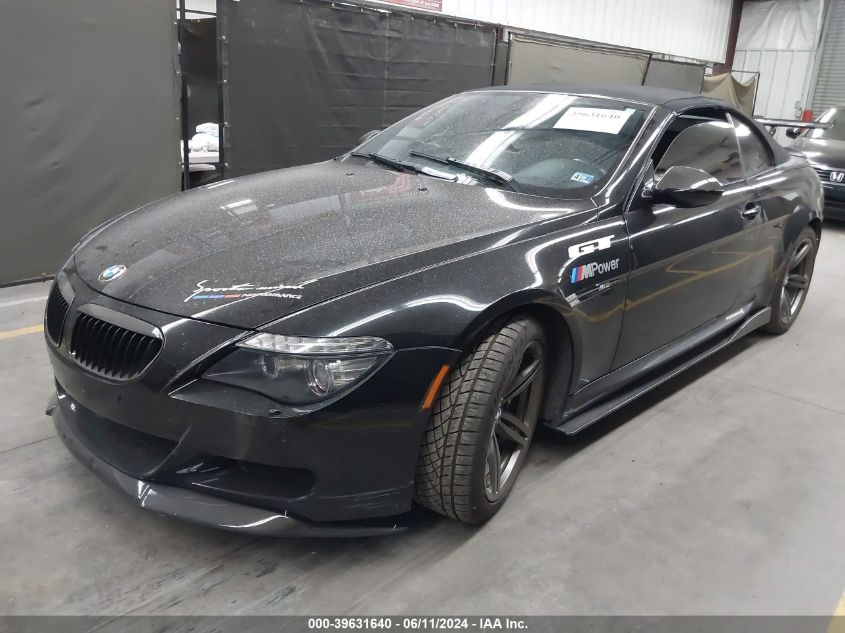 2010 BMW M6 VIN: WBSEK9C5XACY80418 Lot: 39631640