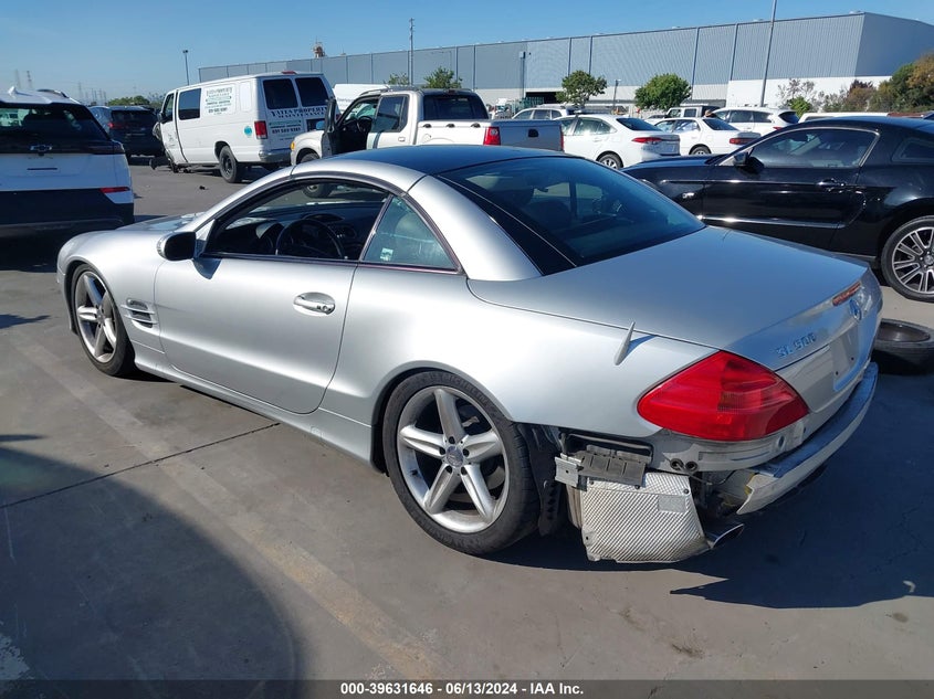 2004 Mercedes-Benz Sl 500 VIN: WDBSK75F84F070193 Lot: 39631646