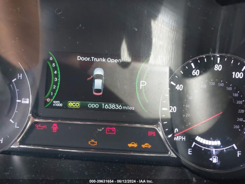 2011 Kia Optima Hybrid Ex VIN: KNAGM4AD5B5005385 Lot: 39631654