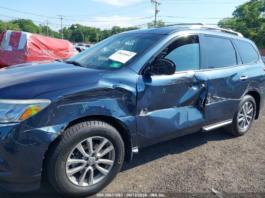 2015 Nissan Pathfinder S VIN: 5N1AR2MM4FC690065 Lot: 39631663