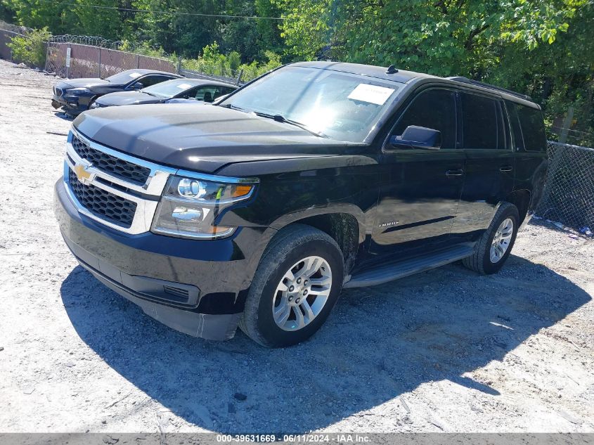 2015 Chevrolet Tahoe C1500 Lt VIN: 1GNSCBKC8FR182433 Lot: 39631669