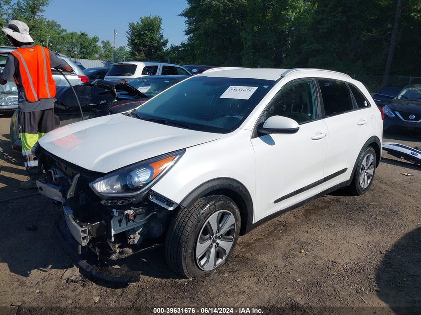 2017 Kia Niro Lx VIN: KNDCB3LC0H5095236 Lot: 39631676