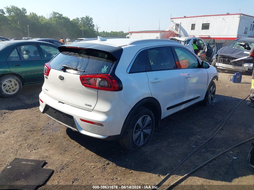 2017 Kia Niro Lx VIN: KNDCB3LC0H5095236 Lot: 39631676