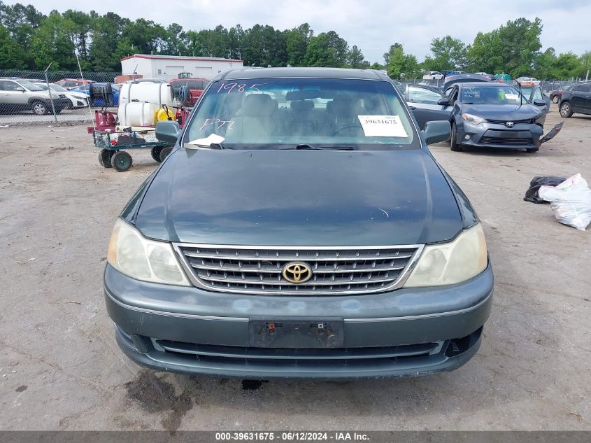 2003 Toyota Avalon Xl VIN: 4T1BF28B33U270776 Lot: 39631675