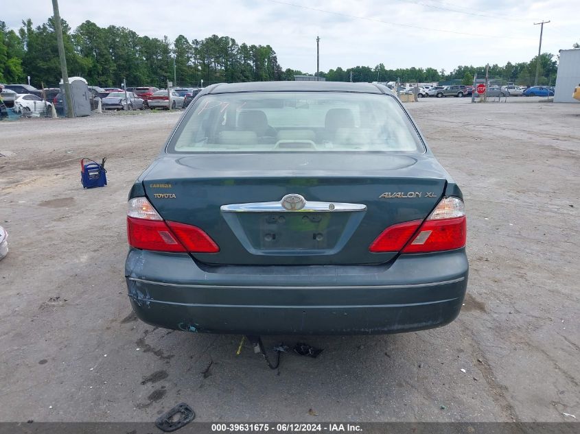 2003 Toyota Avalon Xl VIN: 4T1BF28B33U270776 Lot: 39631675