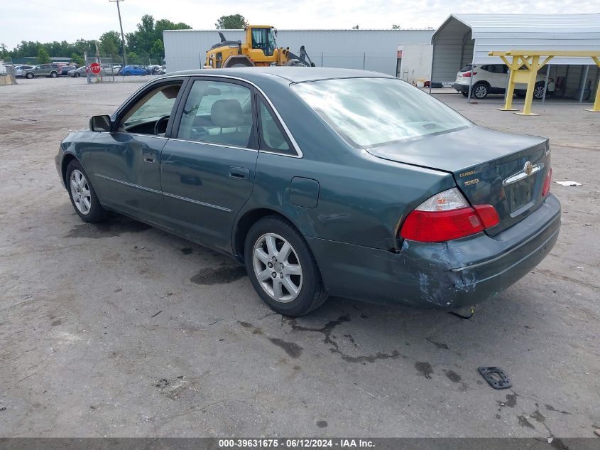 2003 Toyota Avalon Xl VIN: 4T1BF28B33U270776 Lot: 39631675