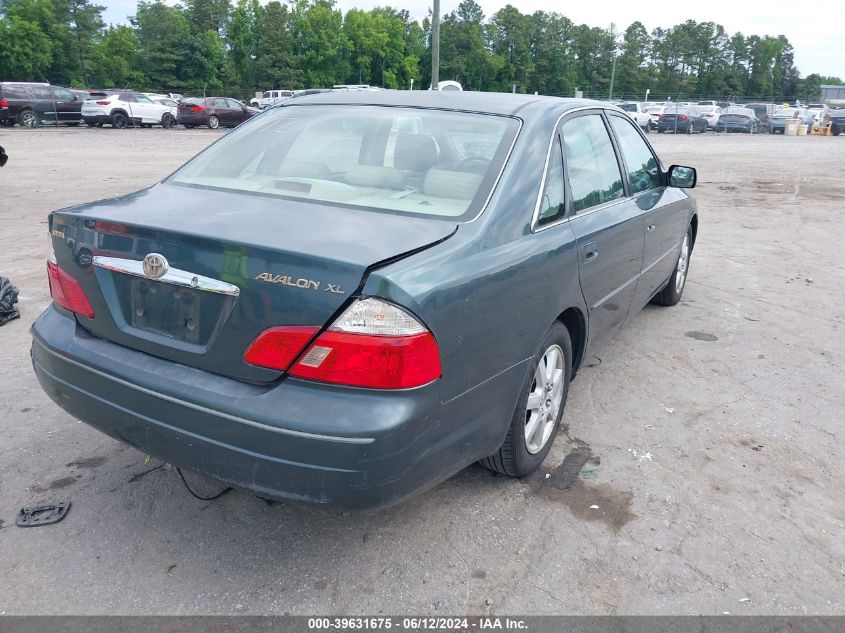 2003 Toyota Avalon Xl VIN: 4T1BF28B33U270776 Lot: 39631675