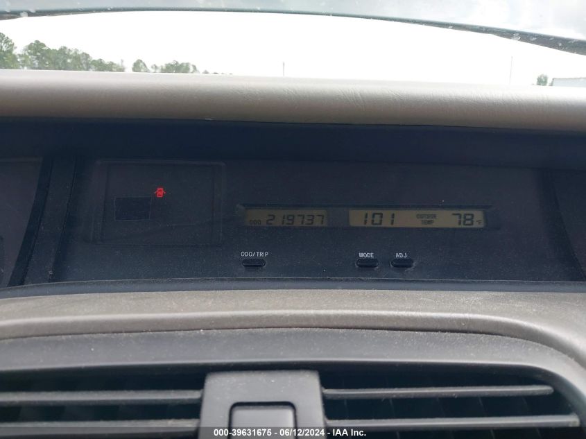 2003 Toyota Avalon Xl VIN: 4T1BF28B33U270776 Lot: 39631675