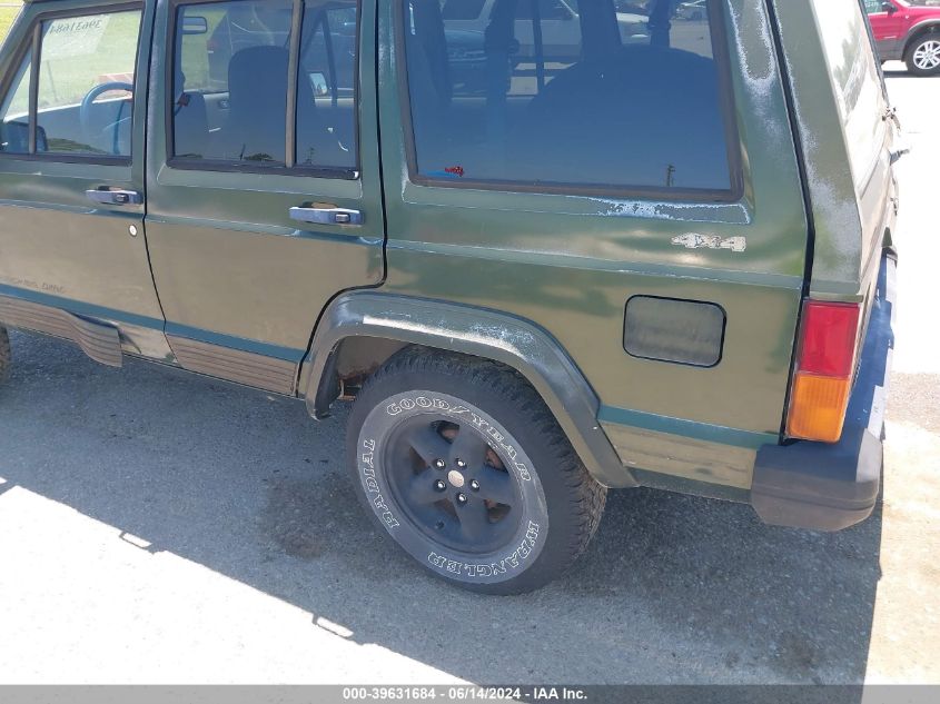 1996 Jeep Cherokee Sport/Classic VIN: 1J4FJ68S2TL261904 Lot: 39631684