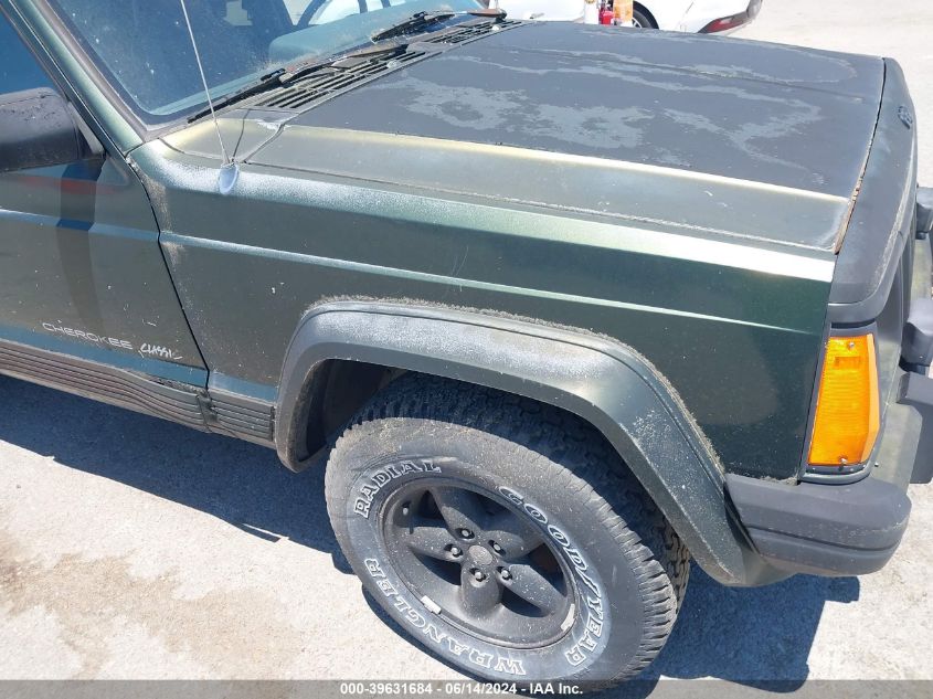 1996 Jeep Cherokee Sport/Classic VIN: 1J4FJ68S2TL261904 Lot: 39631684