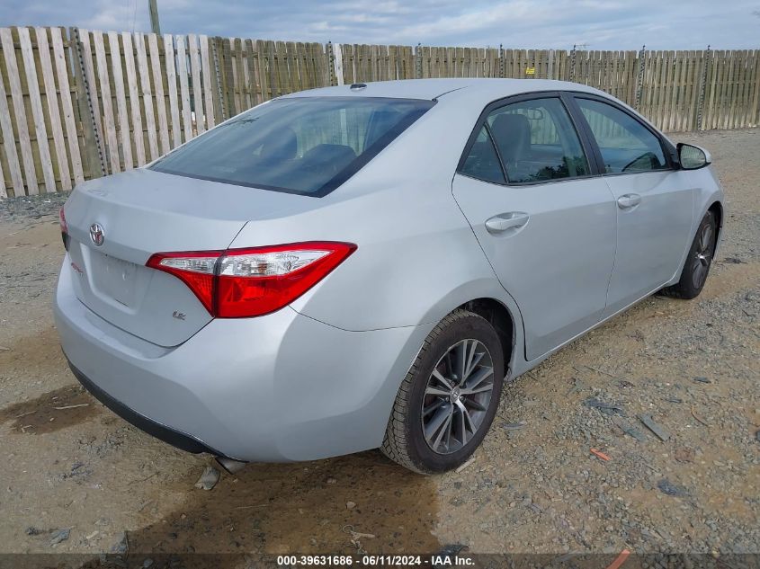 2016 TOYOTA COROLLA LE PREMIUM - 2T1BURHE3GC740658