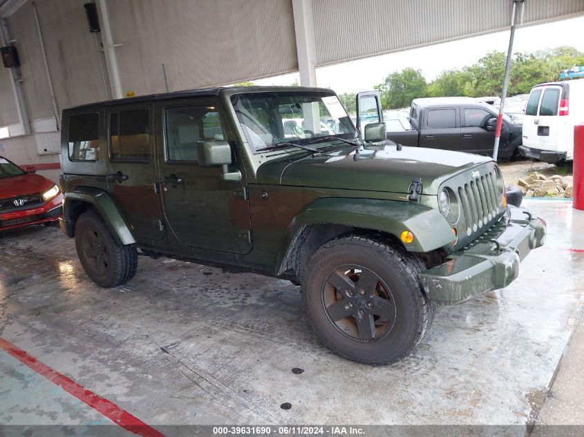 2007 Jeep Wrangler Unlimited X VIN: 1J4GB39147L206009 Lot: 39631690