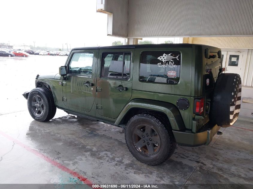 2007 Jeep Wrangler Unlimited X VIN: 1J4GB39147L206009 Lot: 39631690