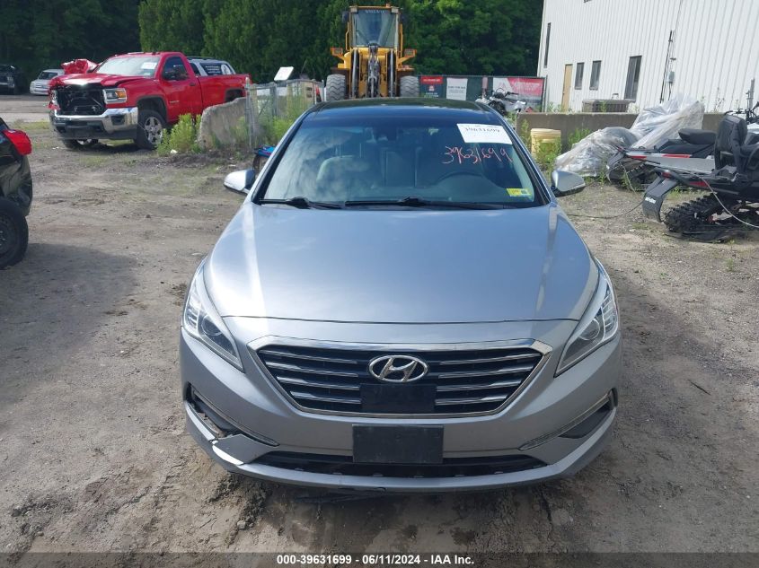 2015 Hyundai Sonata Limited VIN: 5NPE34AF2FH047209 Lot: 39631699