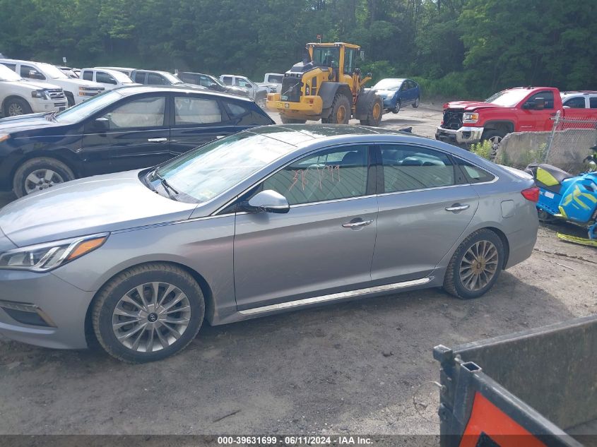 2015 Hyundai Sonata Limited VIN: 5NPE34AF2FH047209 Lot: 39631699