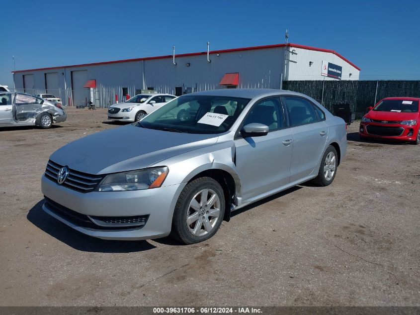 1VWAT7A32FC002107 2015 VOLKSWAGEN PASSAT - Image 2