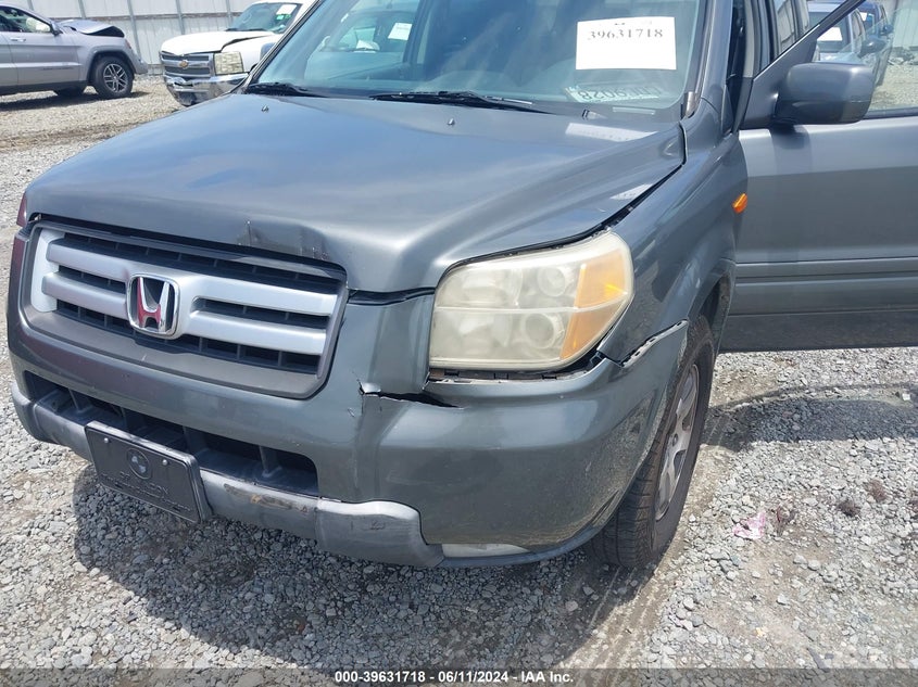 2008 Honda Pilot Se VIN: 5FNYF28368B022562 Lot: 39631718