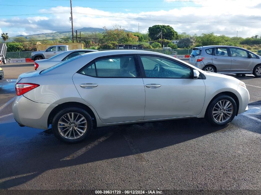 2014 Toyota Corolla L/Le/Le Plus/Le Premium/S/S Plus/S Premium VIN: 5YFBURHE5EP156954 Lot: 39631720