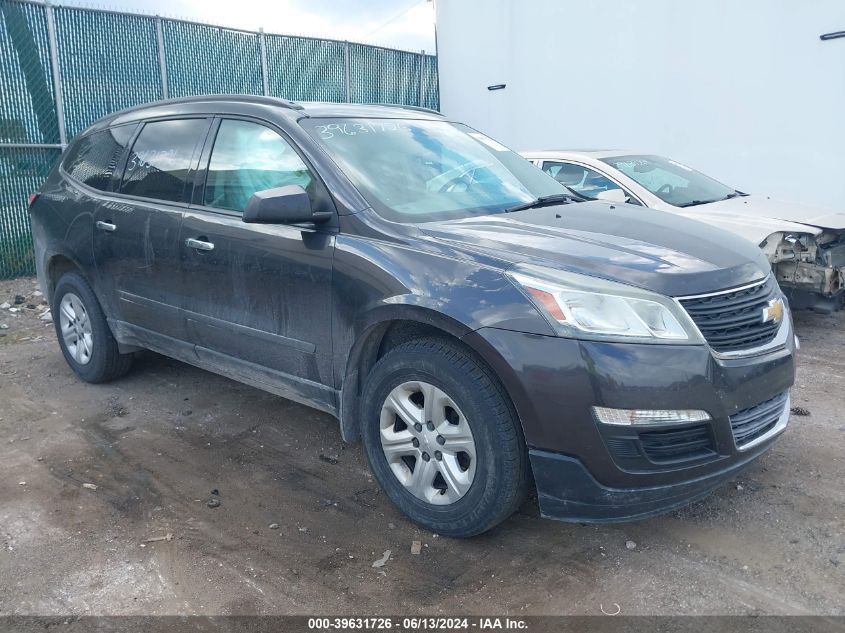 2014 Chevrolet Traverse Ls VIN: 1GNKVFKD1EJ297317 Lot: 39631726