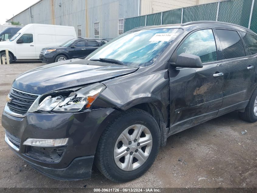 2014 Chevrolet Traverse Ls VIN: 1GNKVFKD1EJ297317 Lot: 39631726