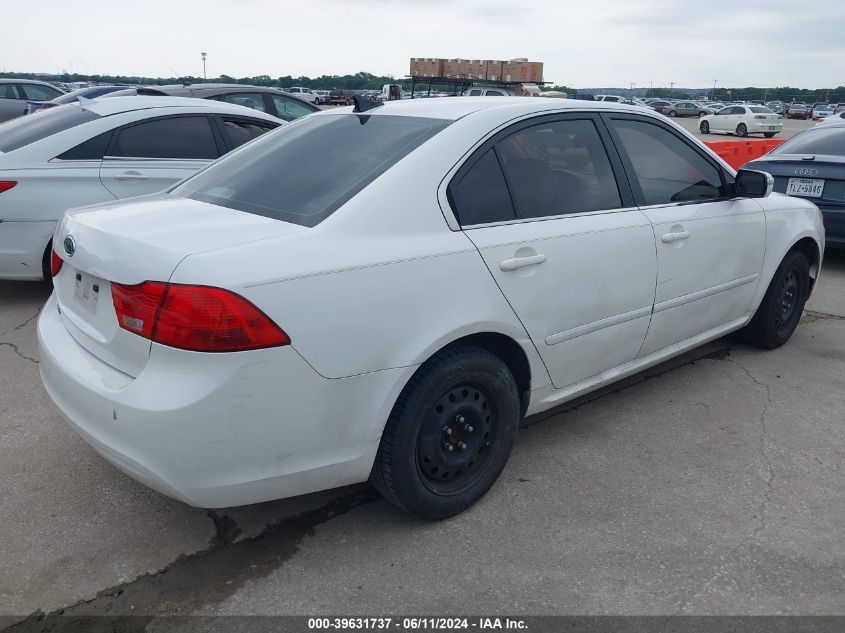 2010 Kia Optima Lx VIN: KNAGG4A88A5381426 Lot: 39631737