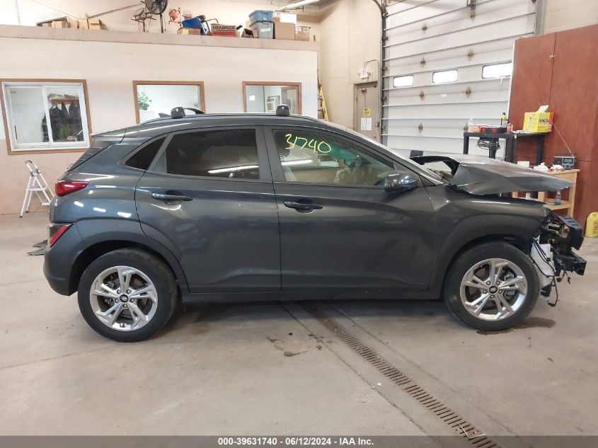 2022 Hyundai Kona Sel VIN: KM8K6CAB9NU841965 Lot: 39631740