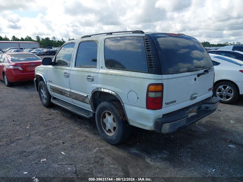 2003 GMC Yukon VIN: 1GKEC13V23J161351 Lot: 39631744