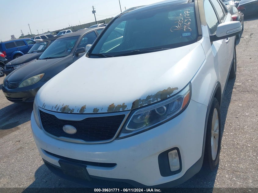 2014 Kia Sorento Ex V6 VIN: 5XYKUDA73EG541447 Lot: 39631771