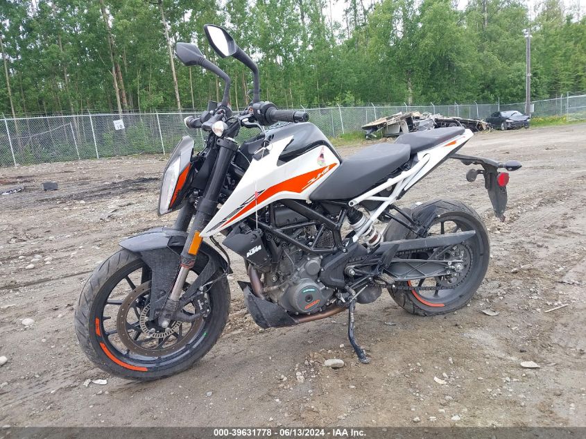 2022 Ktm 390 Duke VIN: MD2JPJ408NC253213 Lot: 39631778