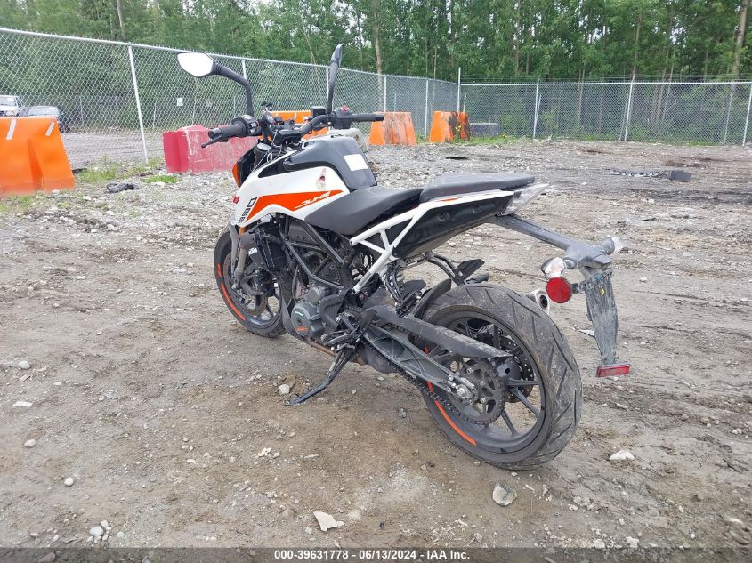 2022 Ktm 390 Duke VIN: MD2JPJ408NC253213 Lot: 39631778