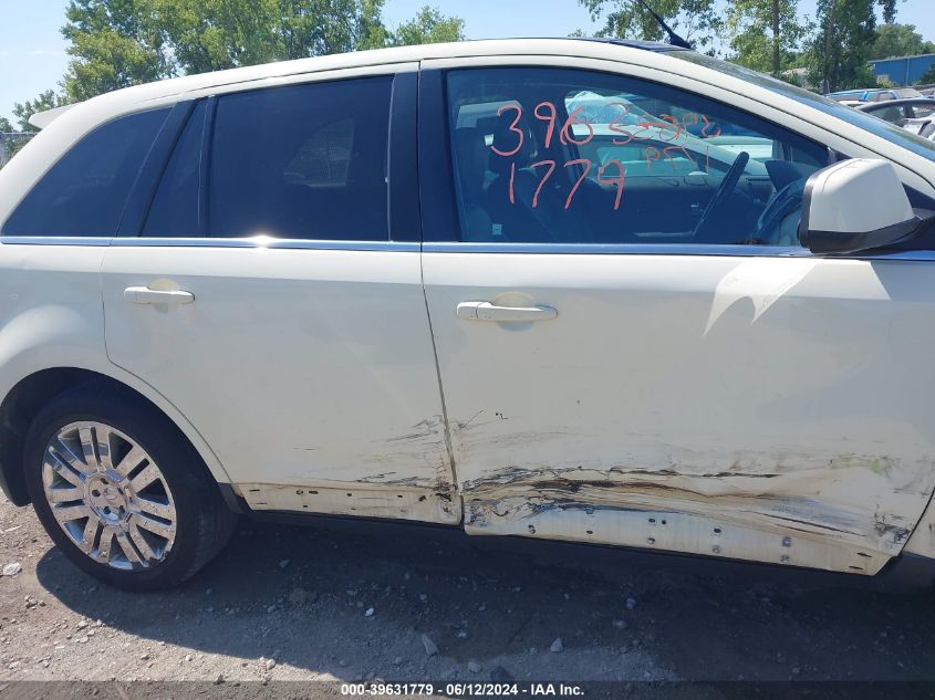 2008 Ford Edge Limited VIN: 2FMDK39C68BA57674 Lot: 39631779